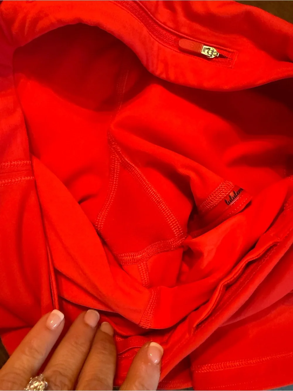 lululemon athletica Pace Rival Vibrant Coral Athletic Skort